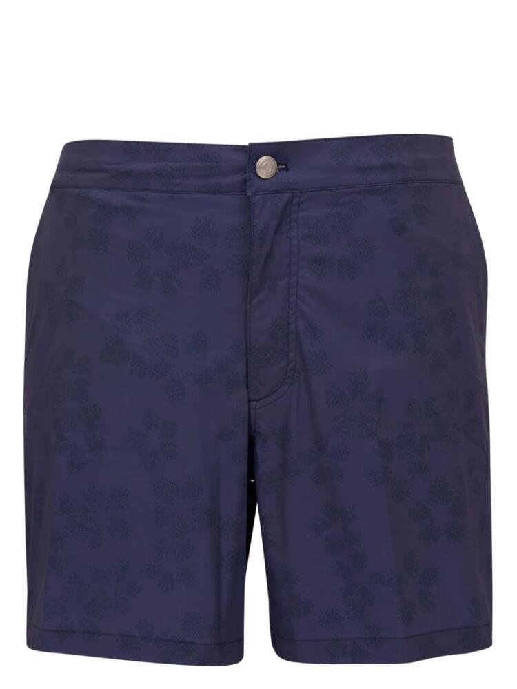 Peter Millar floral-print swim shorts - Blue Cover