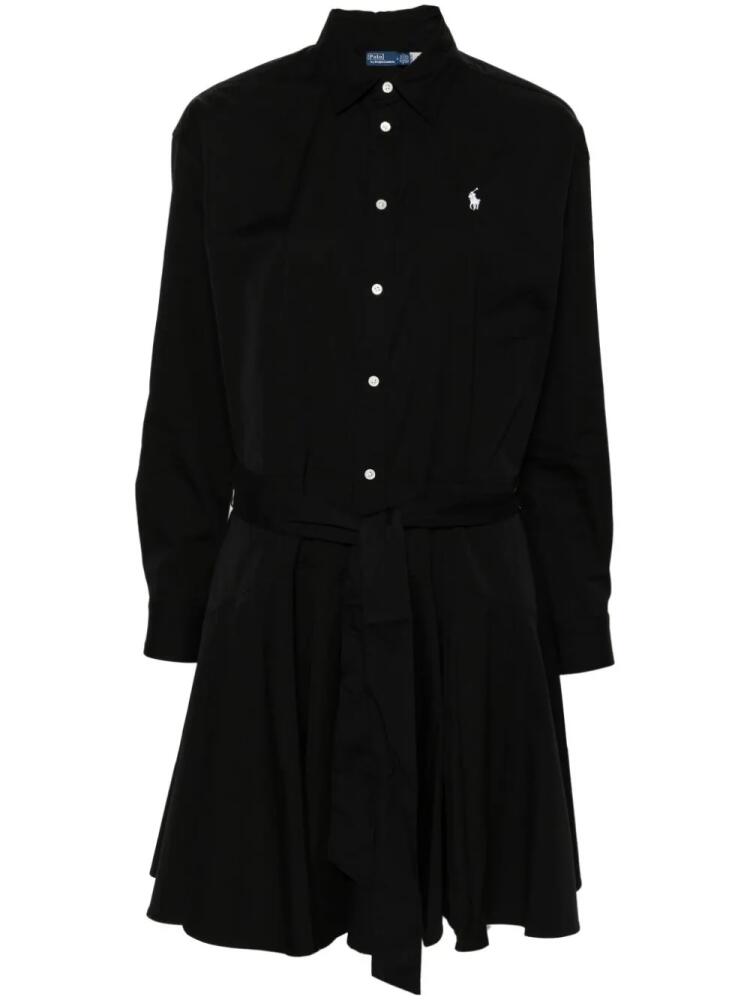 Polo Ralph Lauren shirt mini dress - Black Cover