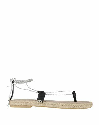 Mychalom Woman Espadrilles Grey Textile fibers, Soft Leather Cover