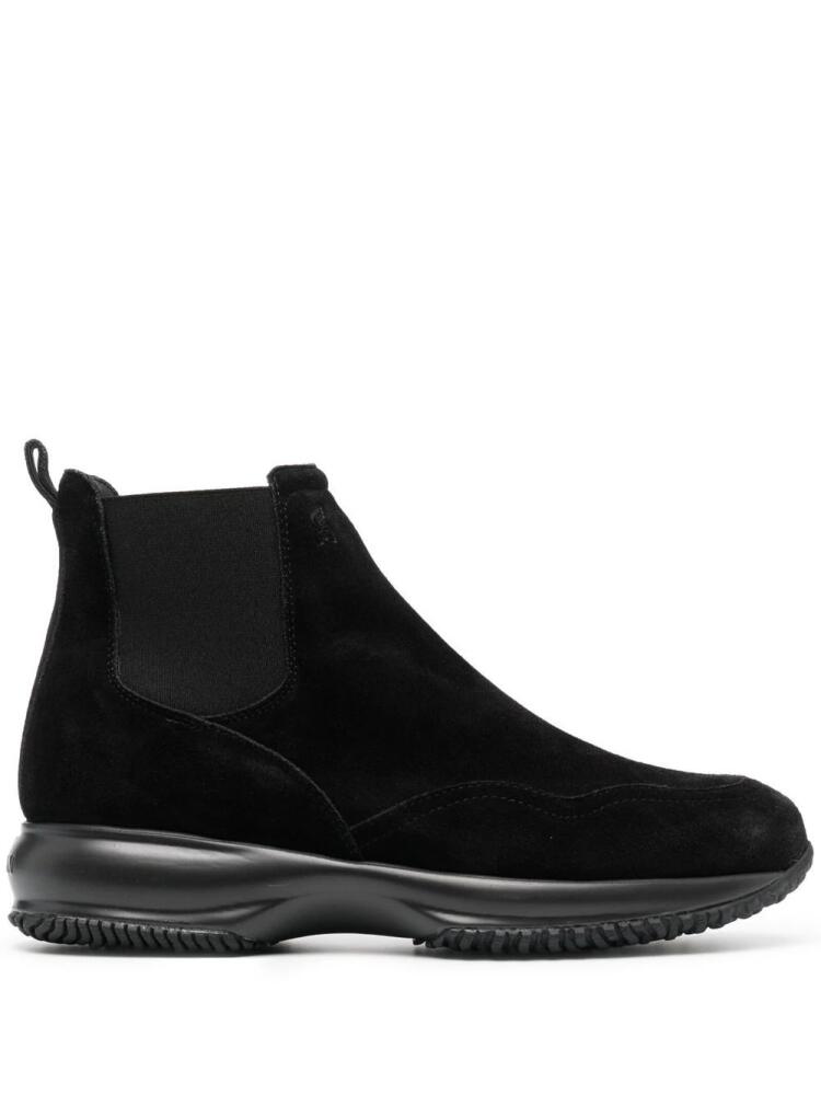 Hogan Interactive leather chelsea boots - Black Cover