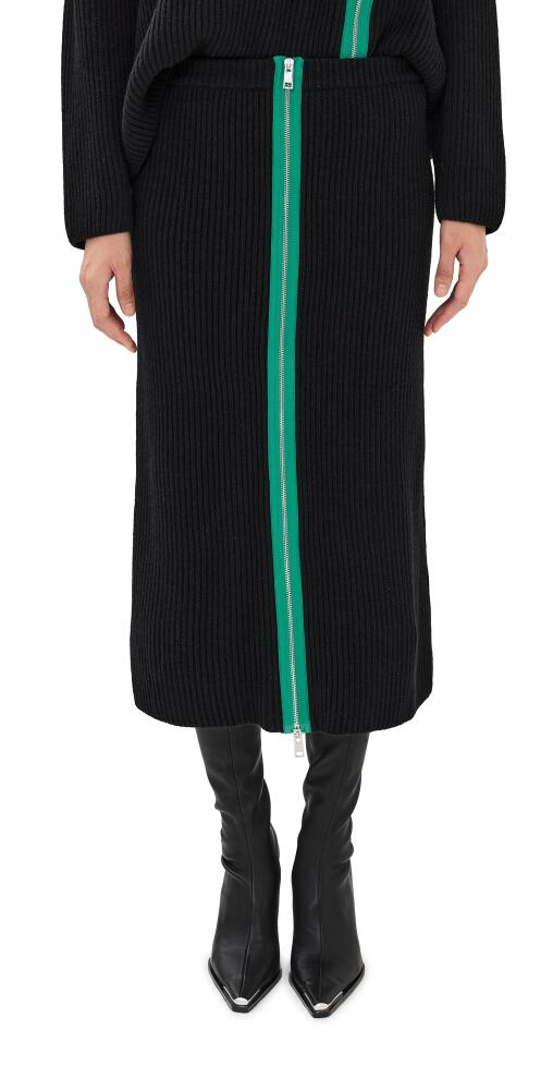 MSGM Gonna In Maglia Knitwear Skirt Black Cover