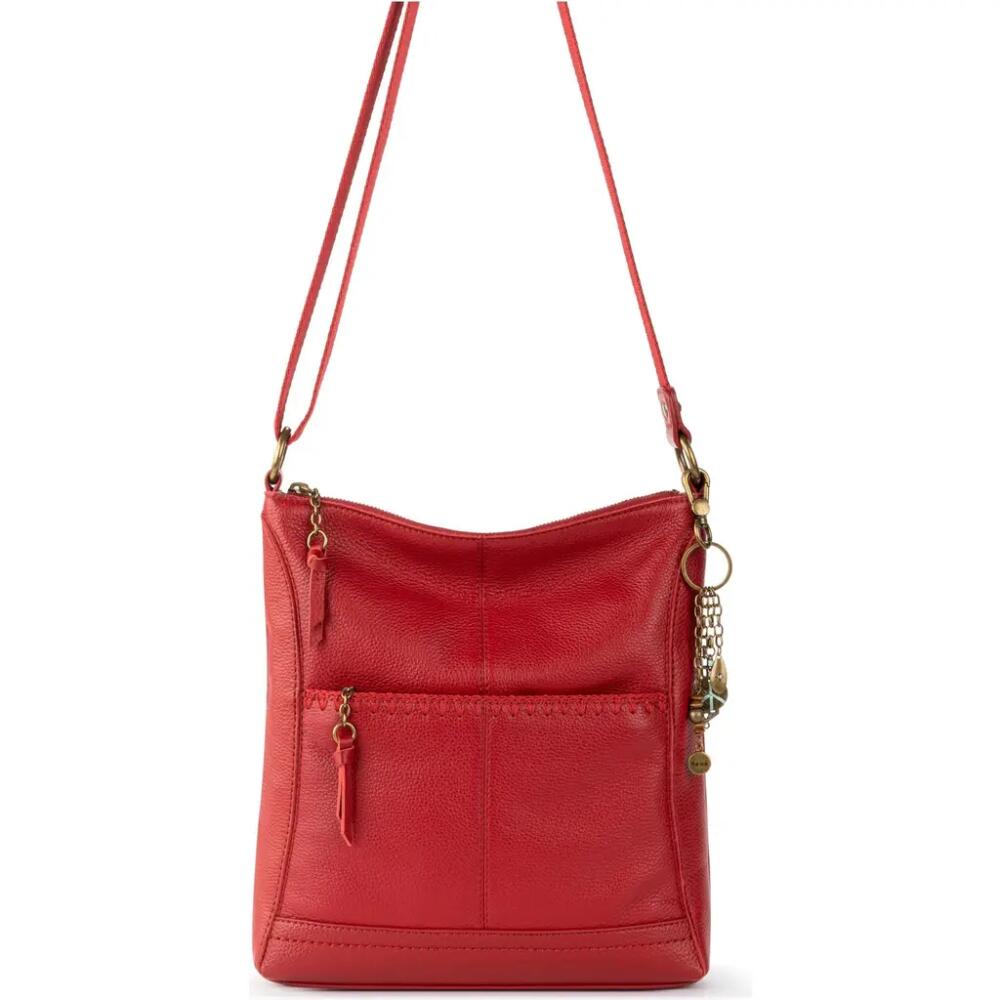 The Sak Lucia Crossbody in Scarlet Stitch Cover