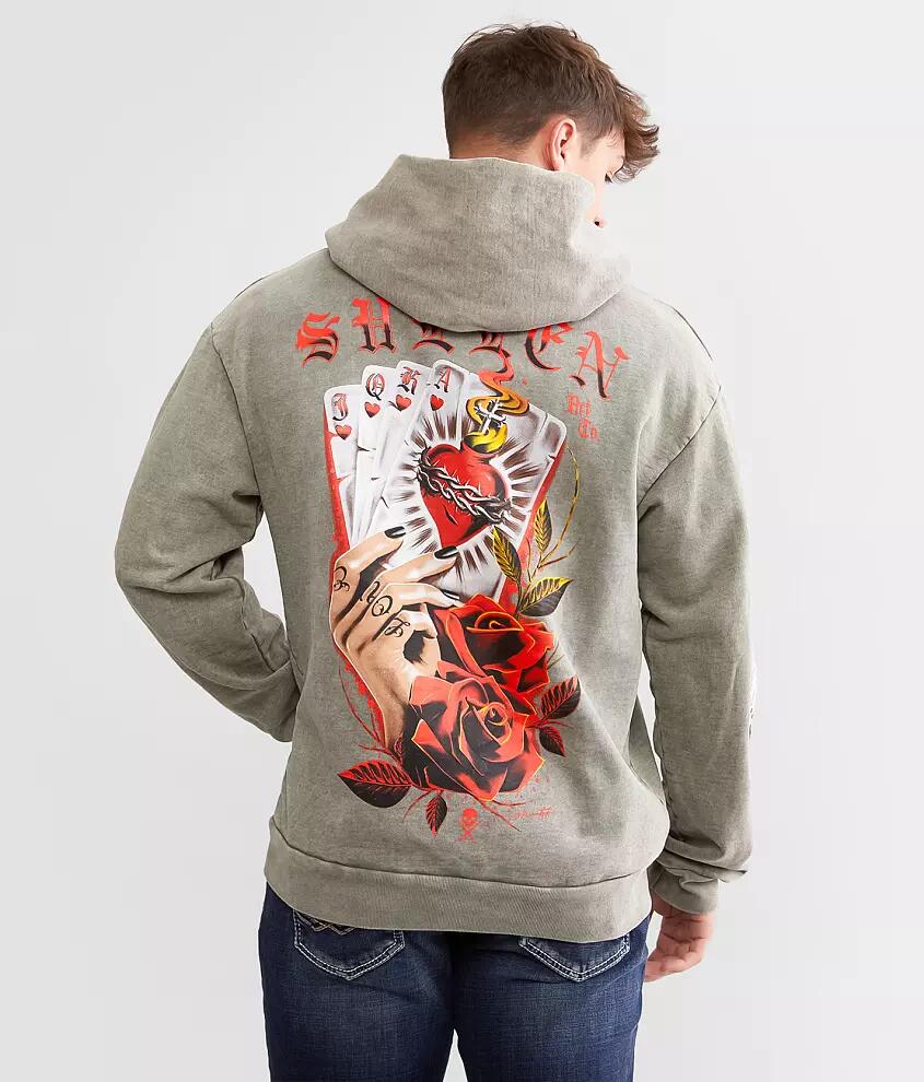 Sullen Royal Flush Hooded Sweatshirt Cover