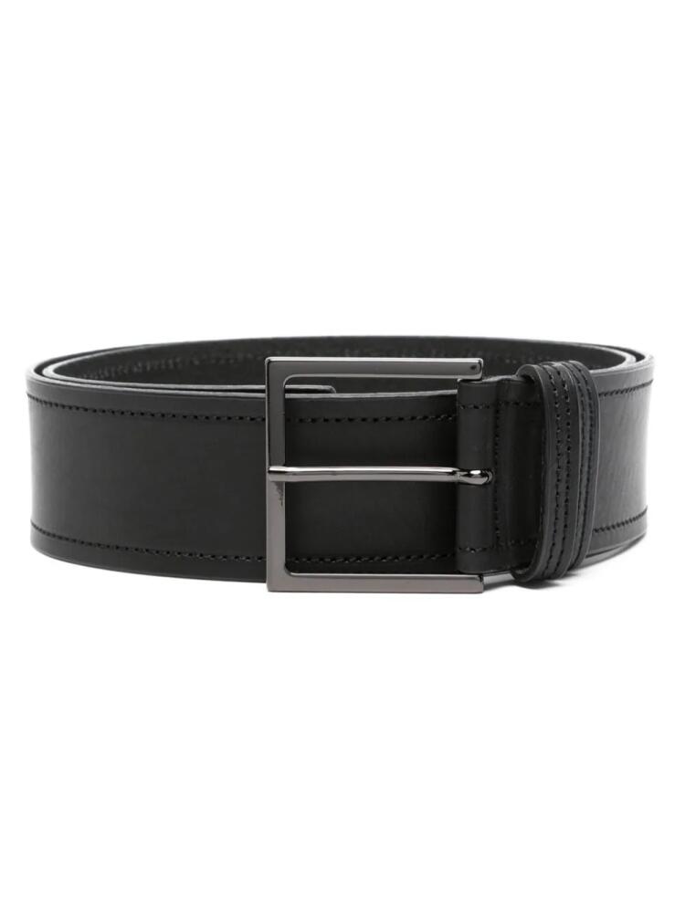 Magda Butrym leather wide belt - Black Cover