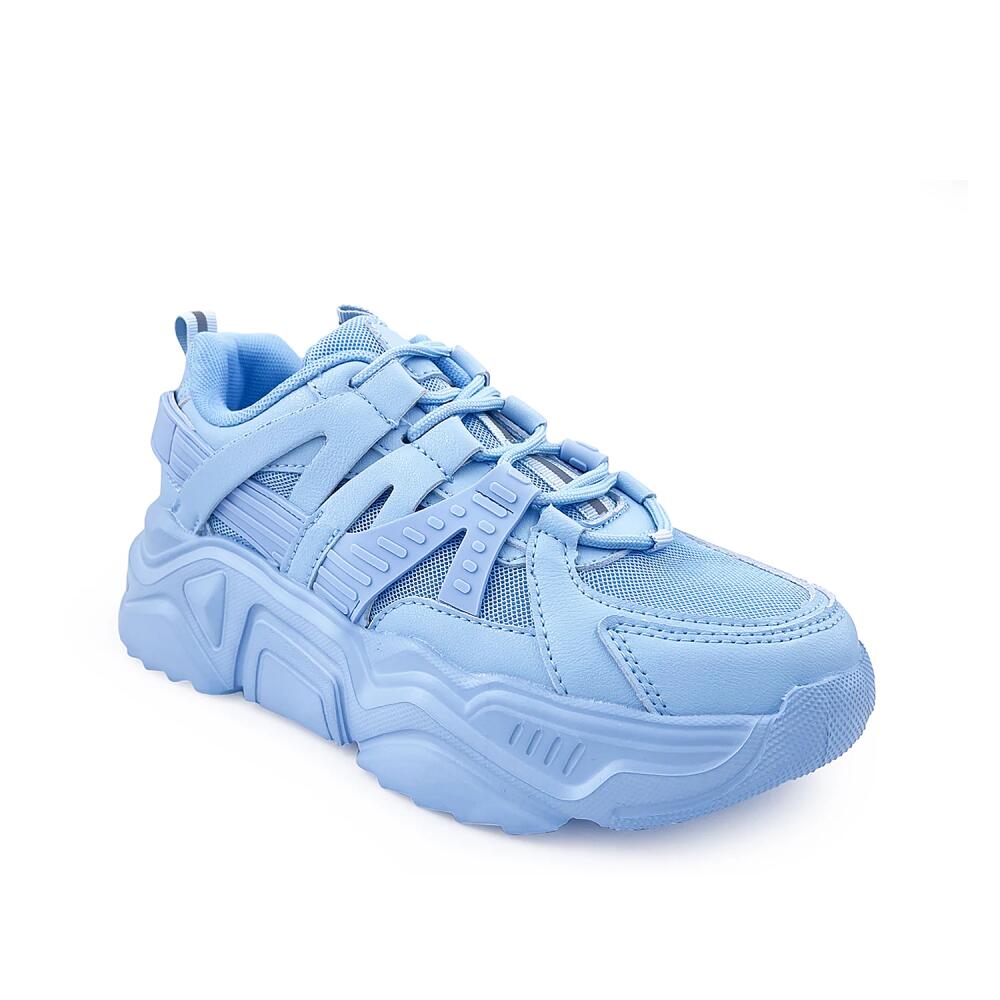 BERNESS Briella Platform Sneaker | Women's | Light Blue Cover