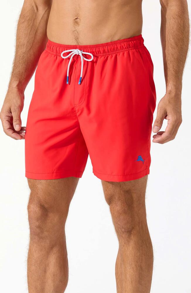 Tommy Bahama Naples Shore Swim Trunks in Fuchsia Red Cover