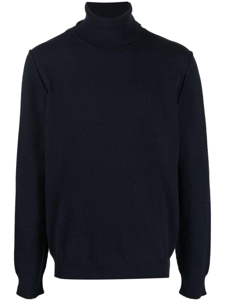 Maison Margiela high-neck cashmere jumper - Blue Cover