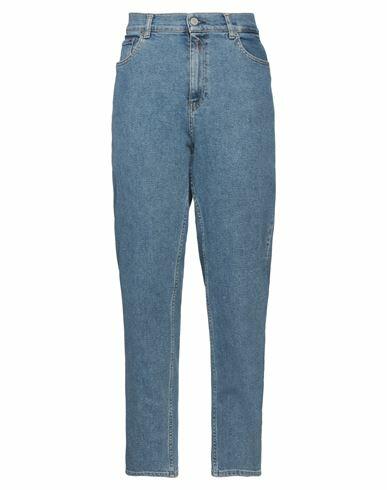 Replay Woman Jeans Blue Cotton, Modal, Elastomultiester, Elastane Cover