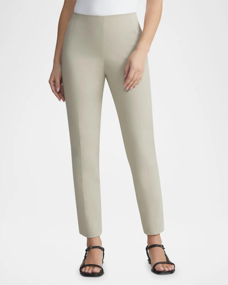 Lafayette 148 New York Stanton Cropped Techno Stretch Twill Pants Cover