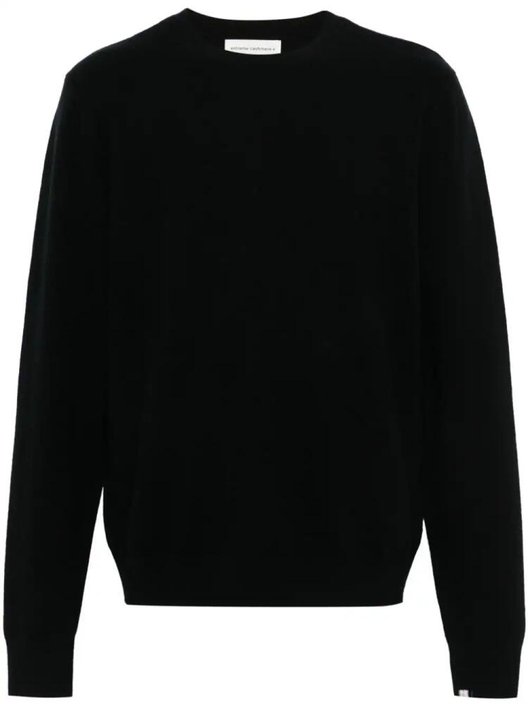 extreme cashmere Nº358 Mister sweater - Black Cover