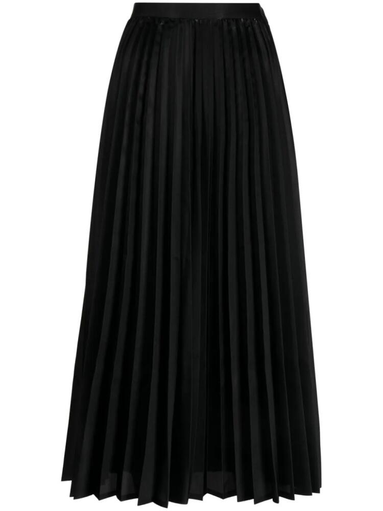 Junya Watanabe high-waist pleated skirt - Black Cover