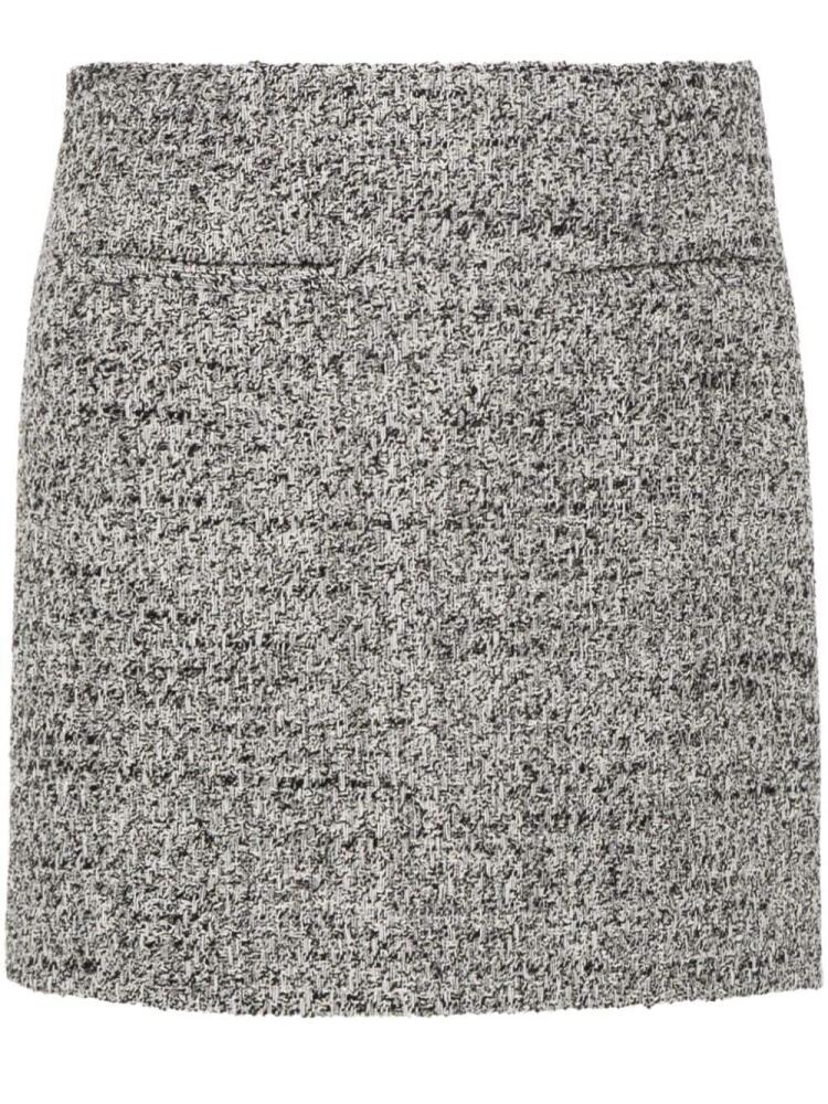 Golden Goose bouclé mini skirt - Black Cover