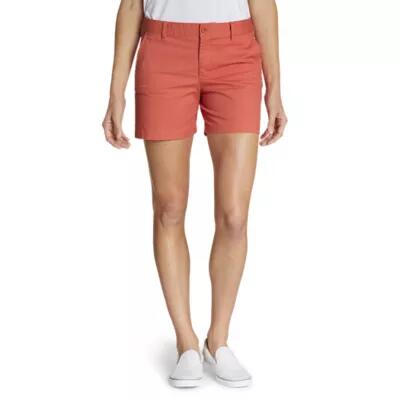 Eddie Bauer Women's Willit Stretch Legend Wash Shorts - 5" Cover