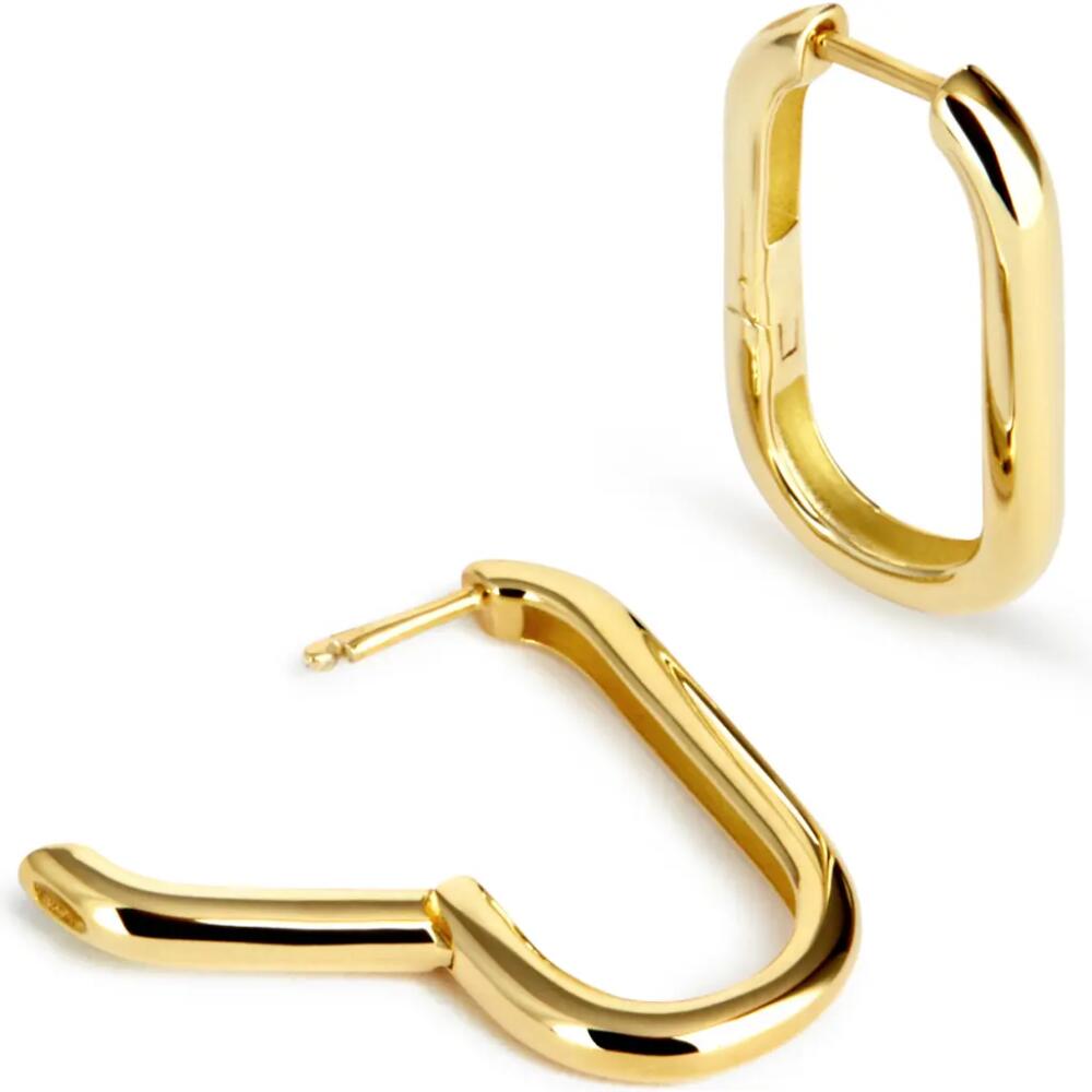 Ana Luisa Gold Hoop Earrings - Rox Medium Cover