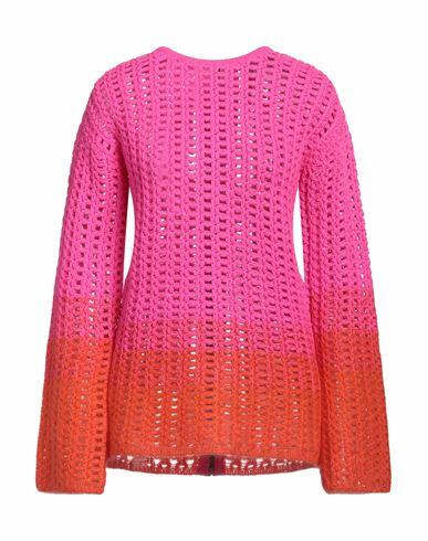 Aviù Woman Sweater Fuchsia Virgin Wool, Acrylic, Polyamide, Mohair wool Cover