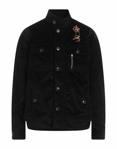 Vivienne Westwood Man Jacket Black Cotton, Elastane Cover