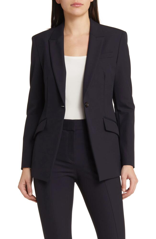 BOSS Jabinalah One-Button Performance Blazer in Sky Captain Cover