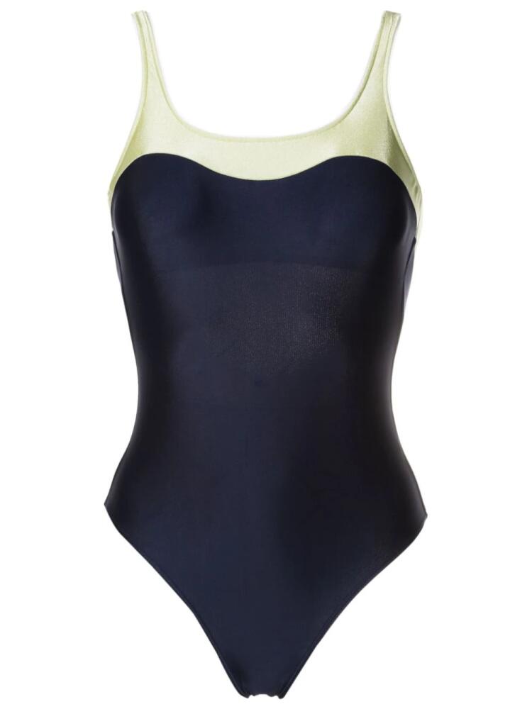 Lygia & Nanny Oceanic two-tone swimsuit - Blue Cover