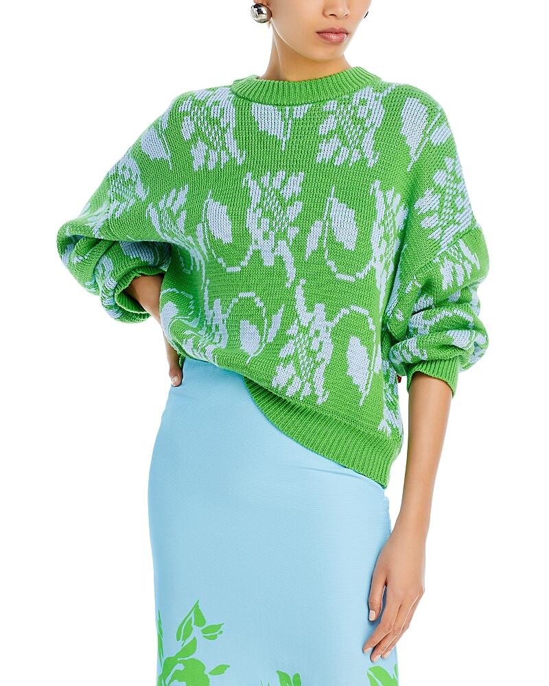 Essentiel Antwerp Printed Cotton Sweater Cover