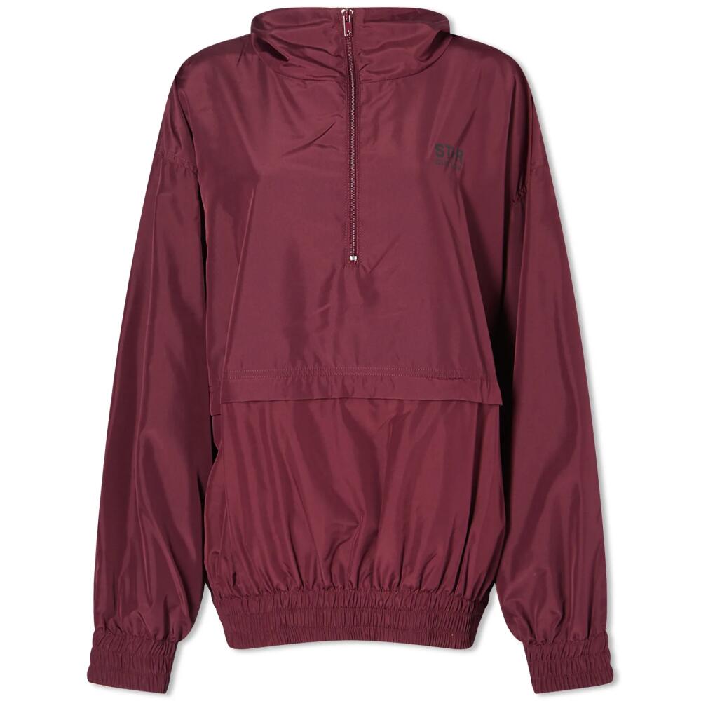 Golden Goose Women's Star Sport Anorak in Windsor Wine Cover