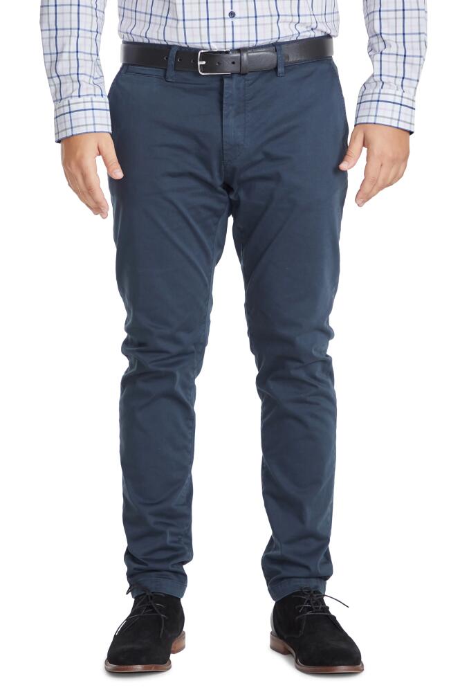 Johnny Bigg Jim Slim Fit Chinos in Navy Cover