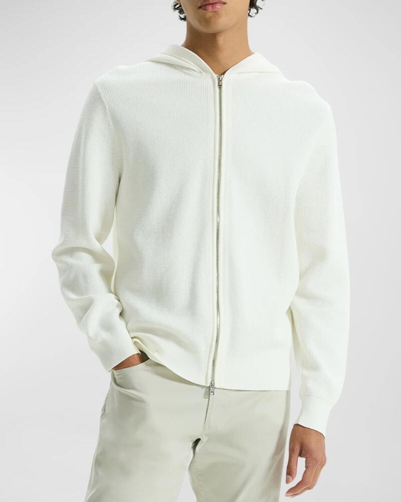 Theory Men's Myhlo Solid Zip Hoodie Cover