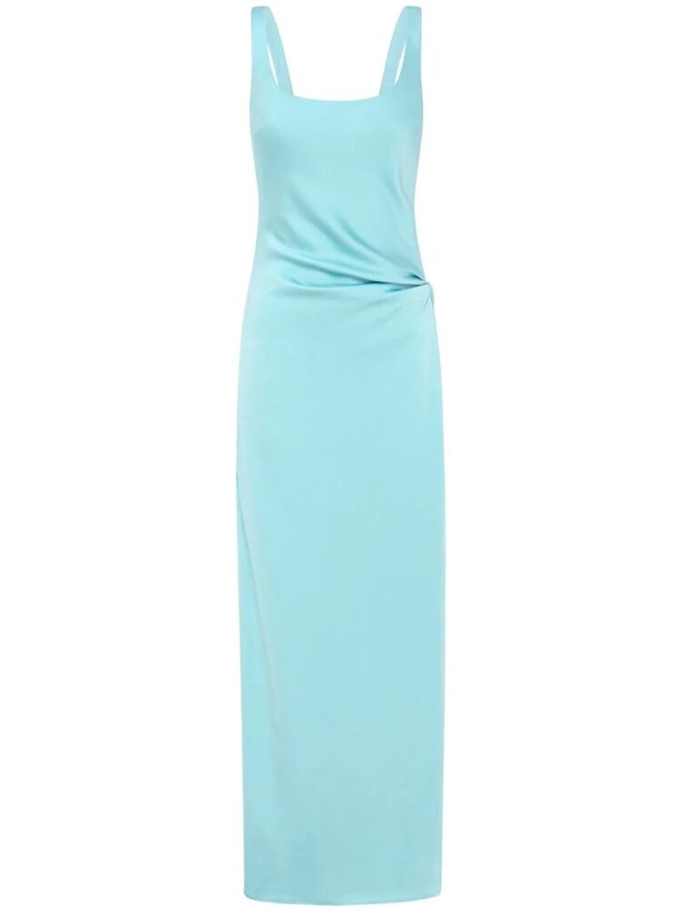 Anna Quan Etta satin maxi dress - Blue Cover