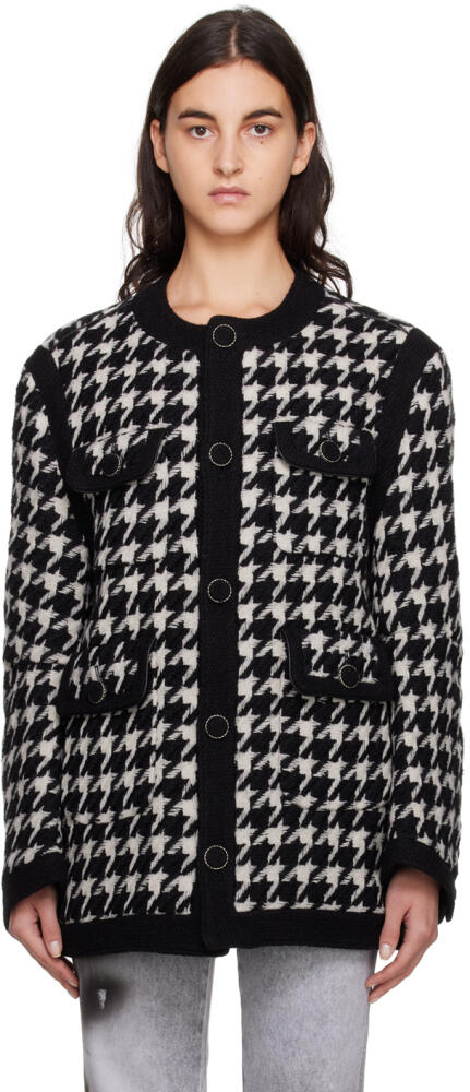 ADER error Black Button Up Coat Cover