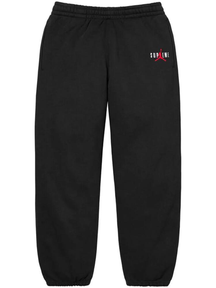 Supreme x Jordan track pants - Black Cover