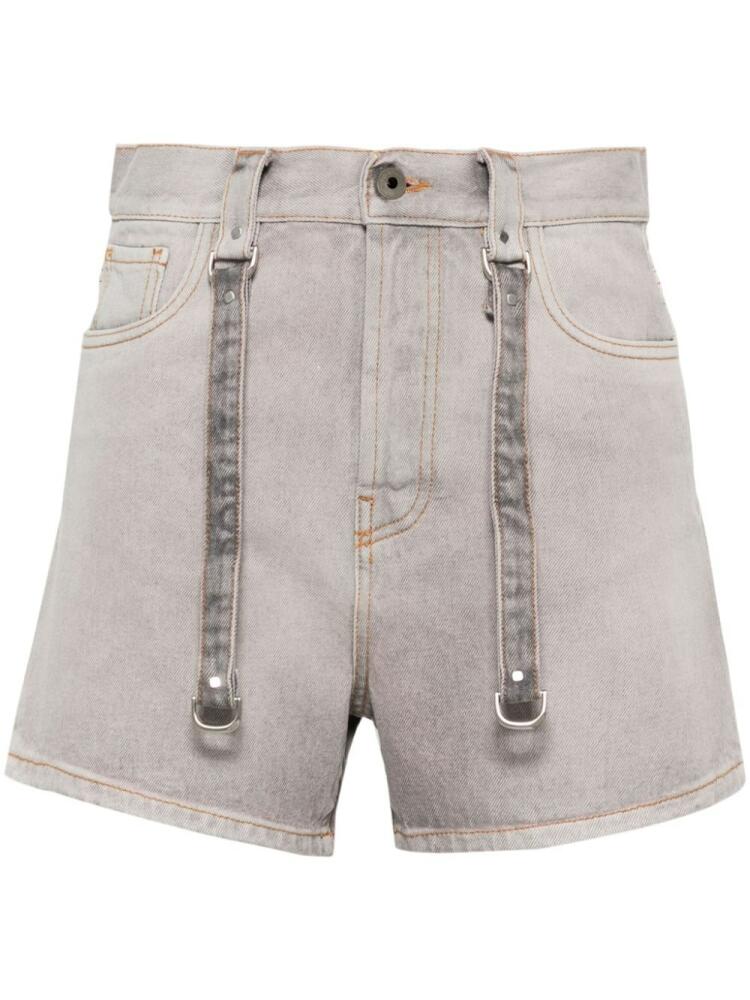 Off-White Laundry denim shorts - Neutrals Cover