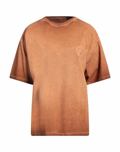 Opening Ceremony Man T-shirt Tan Cotton Cover