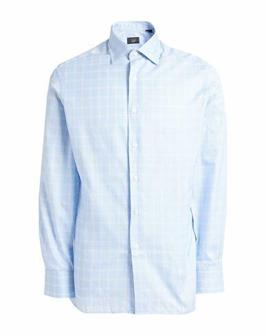 Dunhill Man Shirt Light blue Cotton Cover