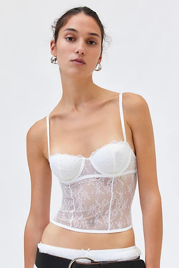 Out From Under Adriana Underwire Cami in White Cover