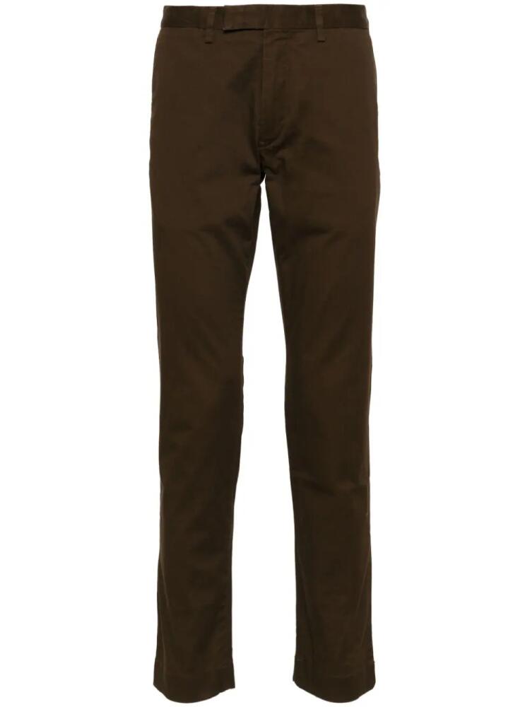 Polo Ralph Lauren logo-tag trousers - Brown Cover