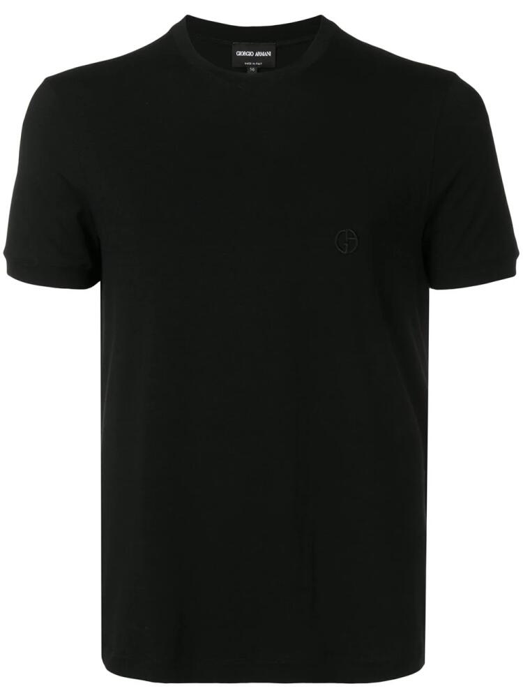 Giorgio Armani slim fit T-shirt - Black Cover