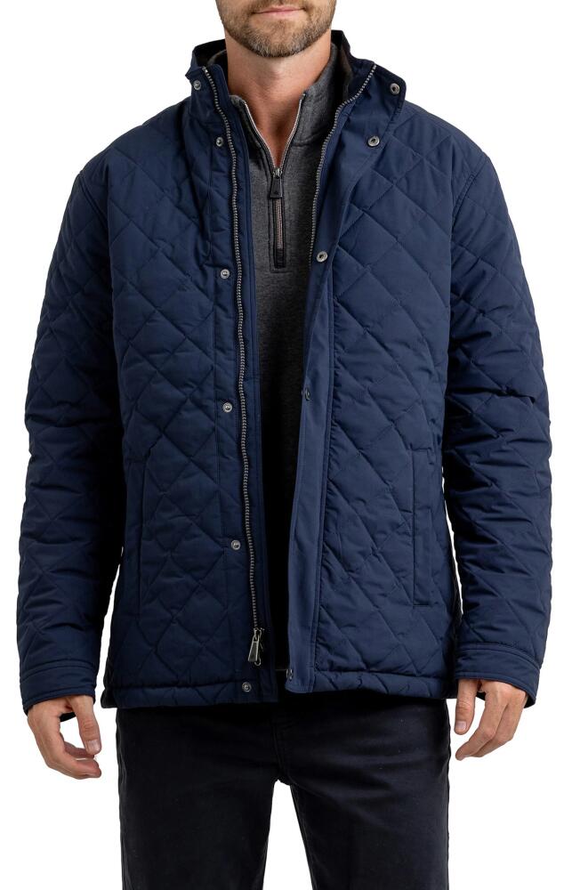 Rainforest Quilted Jacket in Navy Cover