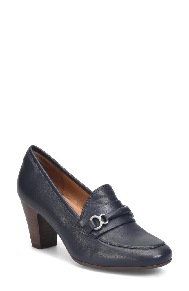 Söfft Leona Bit Loafer Pump in Sky Navy Cover