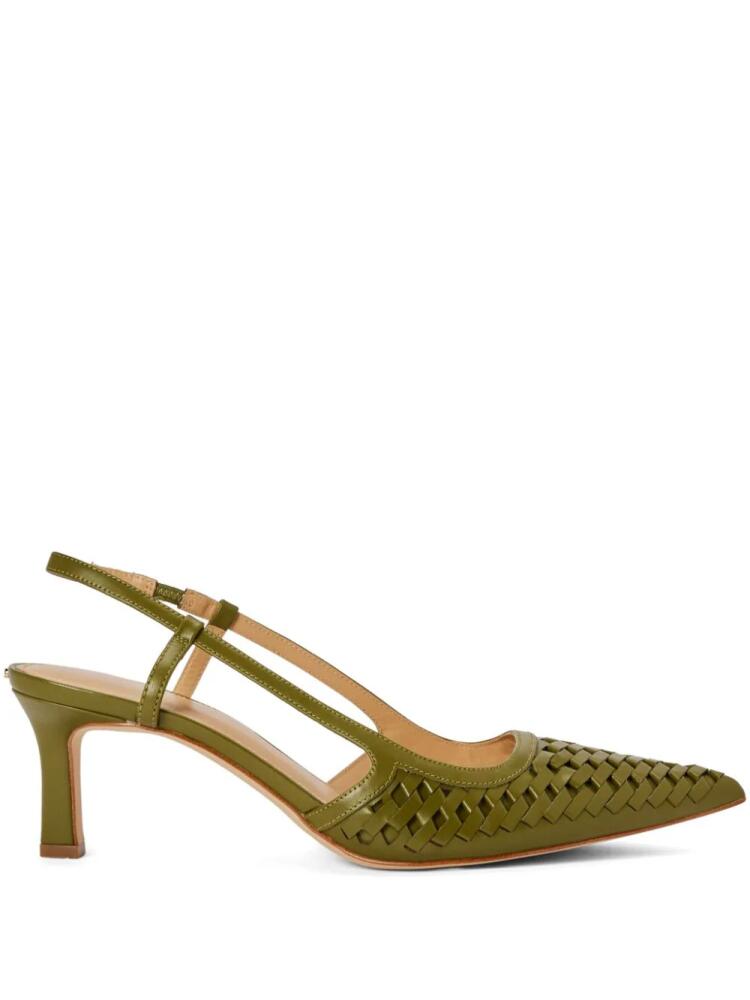 Michael Kors 65mm Alora slingback pumps - Green Cover