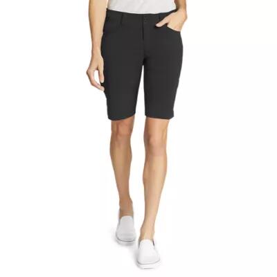 Eddie Bauer Women's Sightscape Horizon Bermuda Shorts Cover