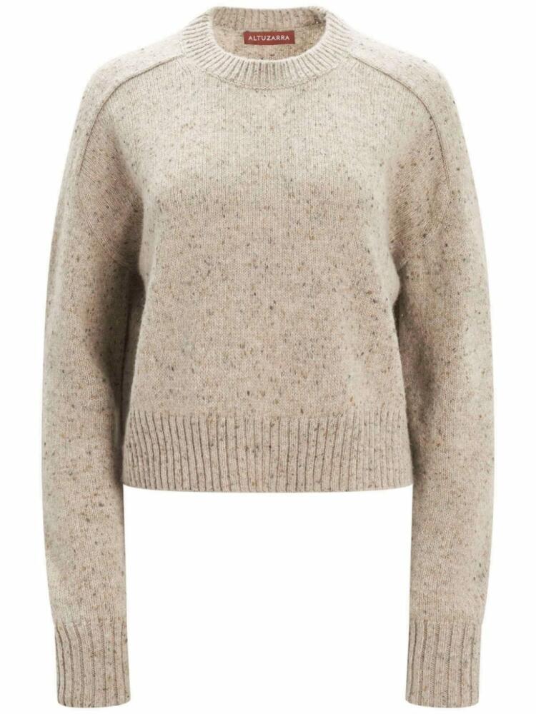 Altuzarra Leona knitted jumper - Neutrals Cover