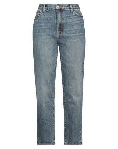 Current/elliott Woman Jeans Blue Cotton, Elastane Cover