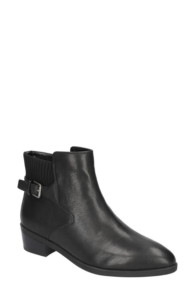 Bella Vita Dora Bootie in Black Leather Cover