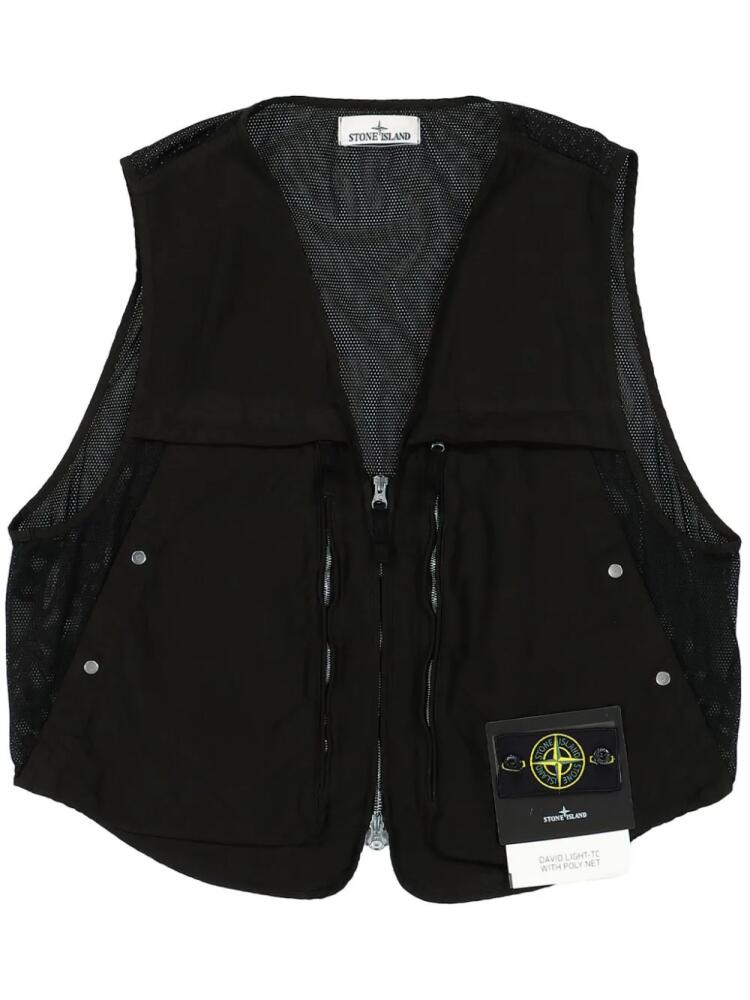 Stone Island Compass waistcoat - Black Cover