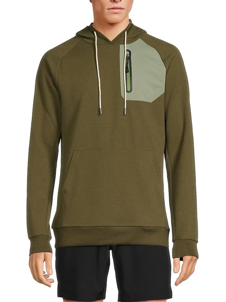 Avalanche Men's Raglan Sleeve Hoodie - Olive Cover