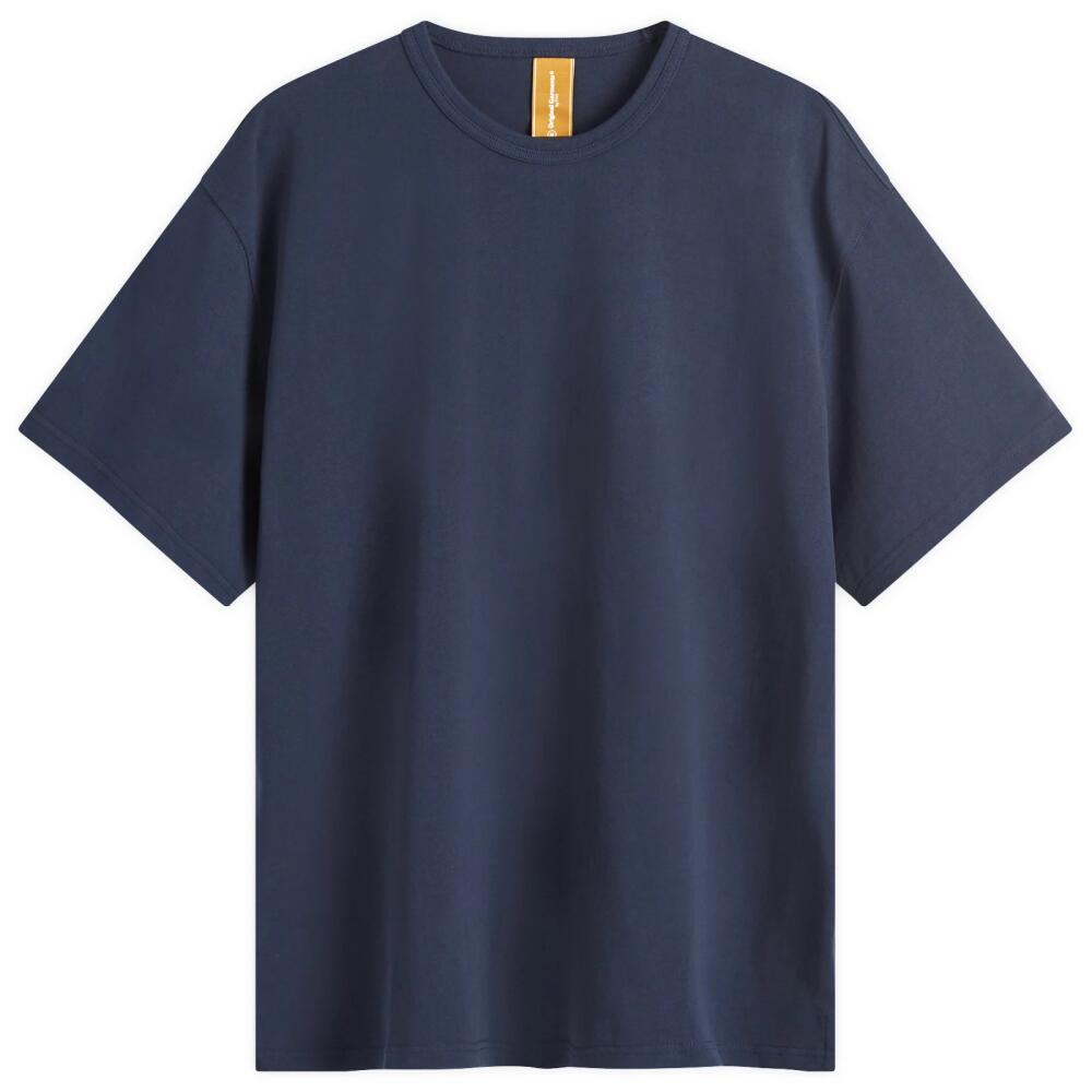 FrizmWORKS Men's OG Double Rib Oversized T-Shirt in Navy Cover