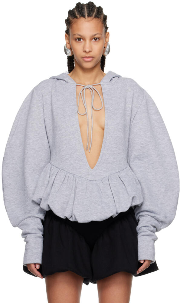 FIDAN NOVRUZOVA Gray Irina Hoodie Cover