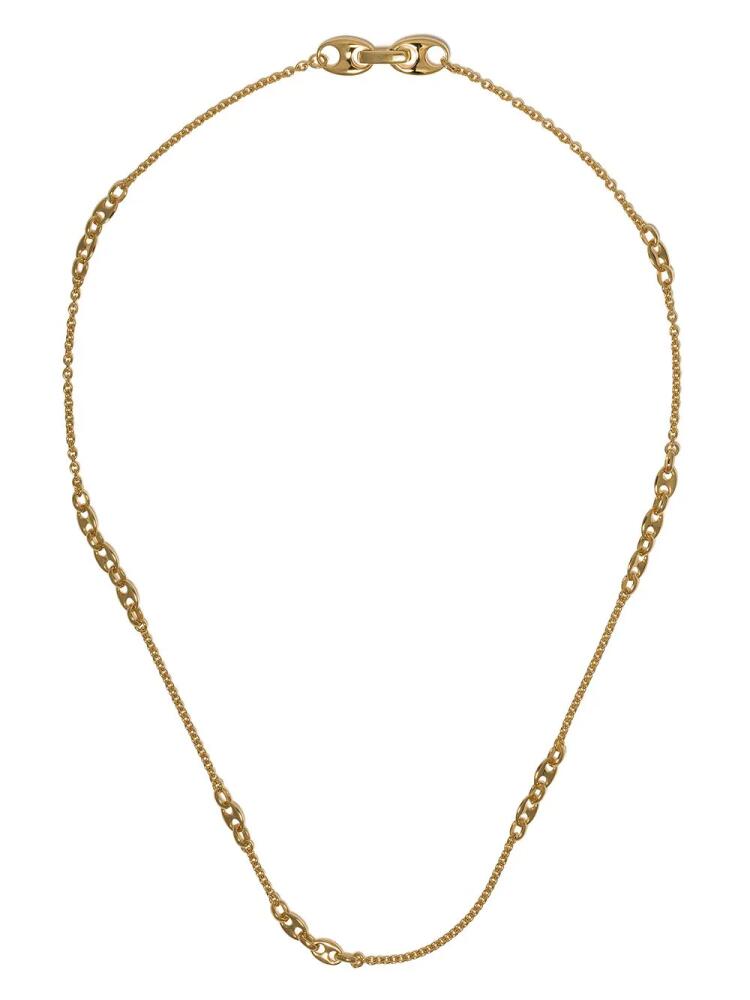 Tom Wood rolo bean chain necklace - Gold Cover