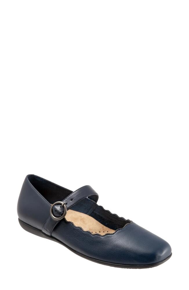 Trotters Sugar Mary Jane Flat in Navy Cover