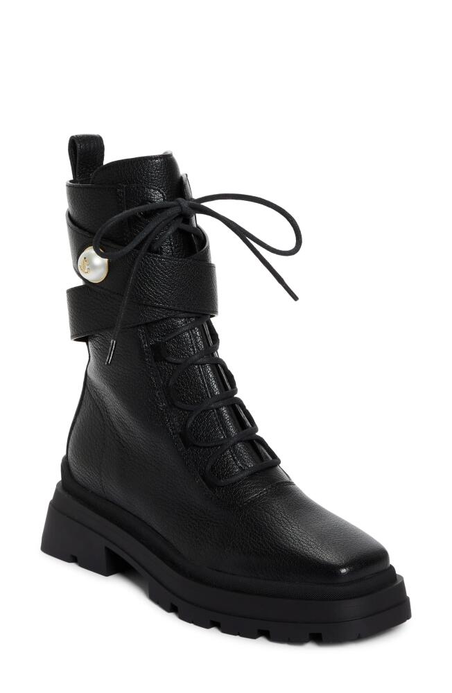 Jimmy Choo Noemi Combat Boot in Black Cover