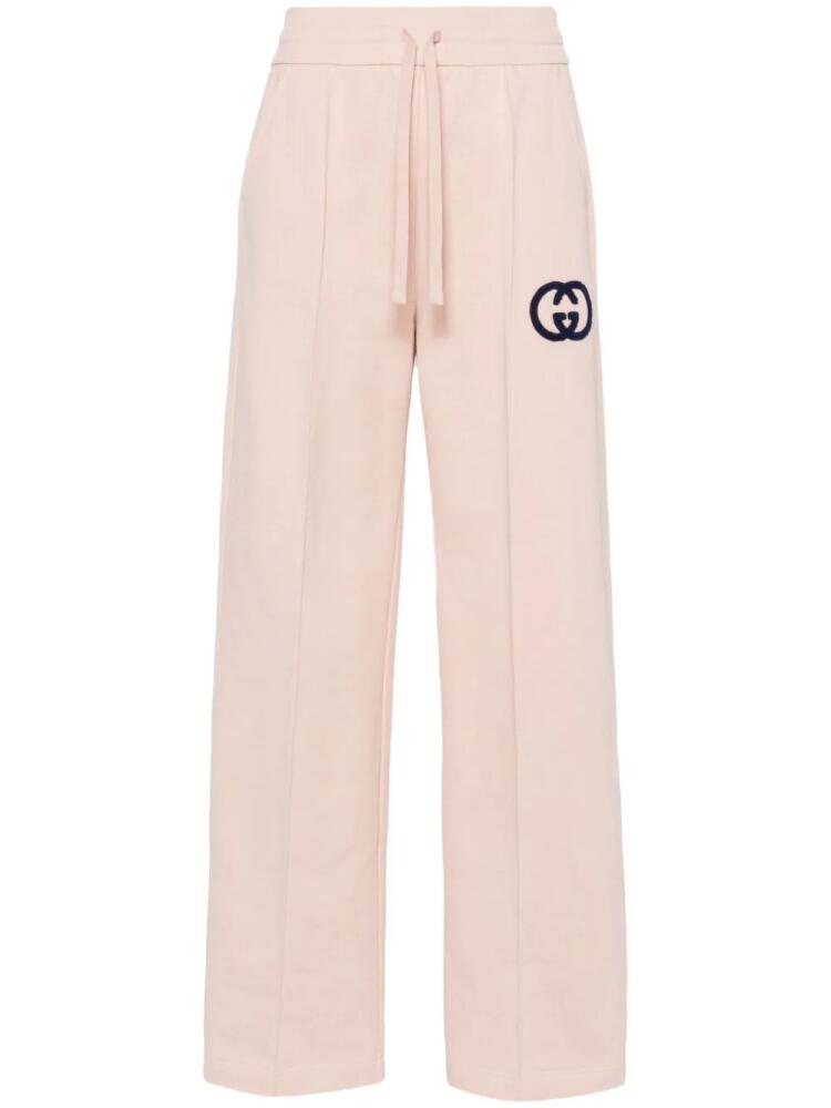 Gucci Interlocking-G jersey trousers - Pink Cover